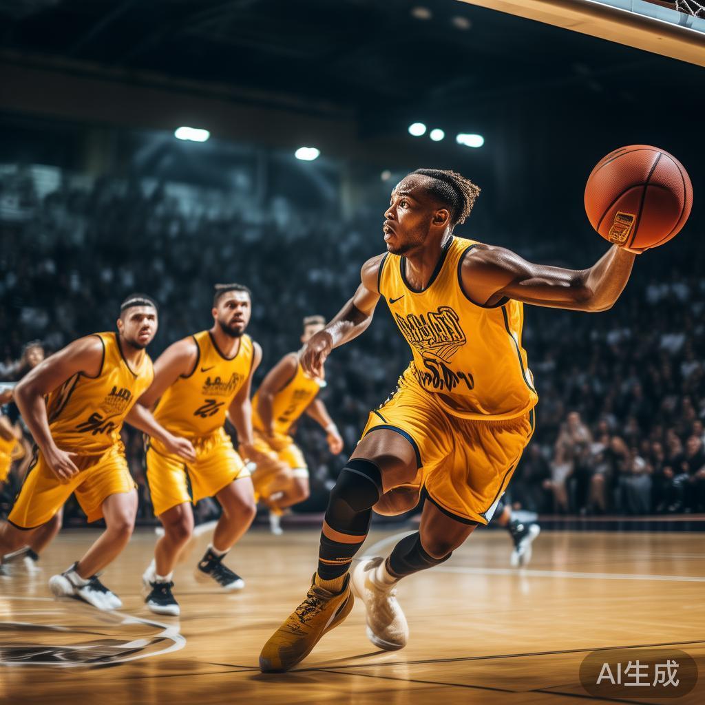 海德体育篮球队采用灵活多变的战术策略，强调快攻转换